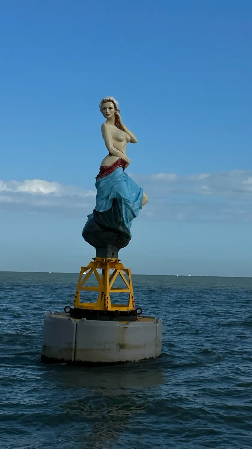 Successful Sailing - Sea platform statue