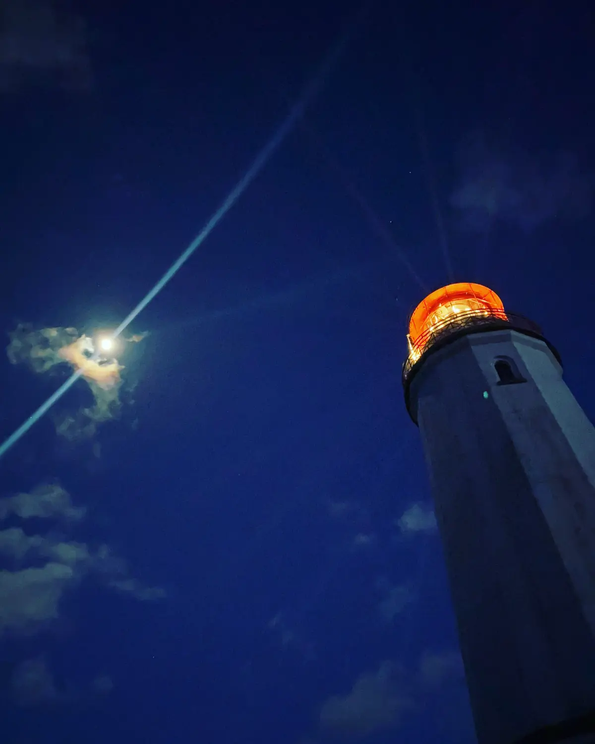 Successful Sailing - Lighthouse at night