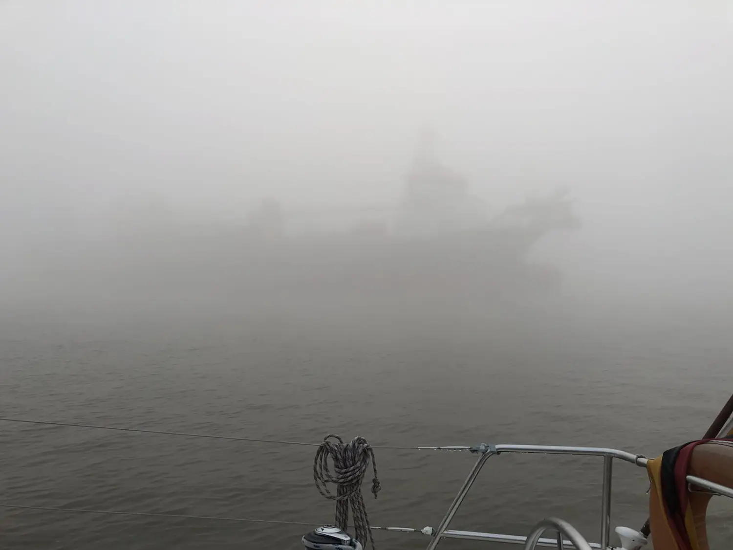 Successful Sailing - Sea fog
