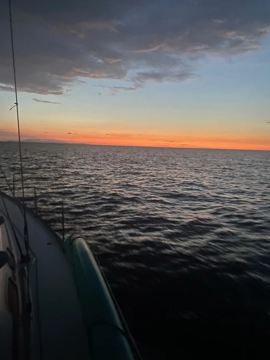 Successful Sailing - Boat sailing in the sea