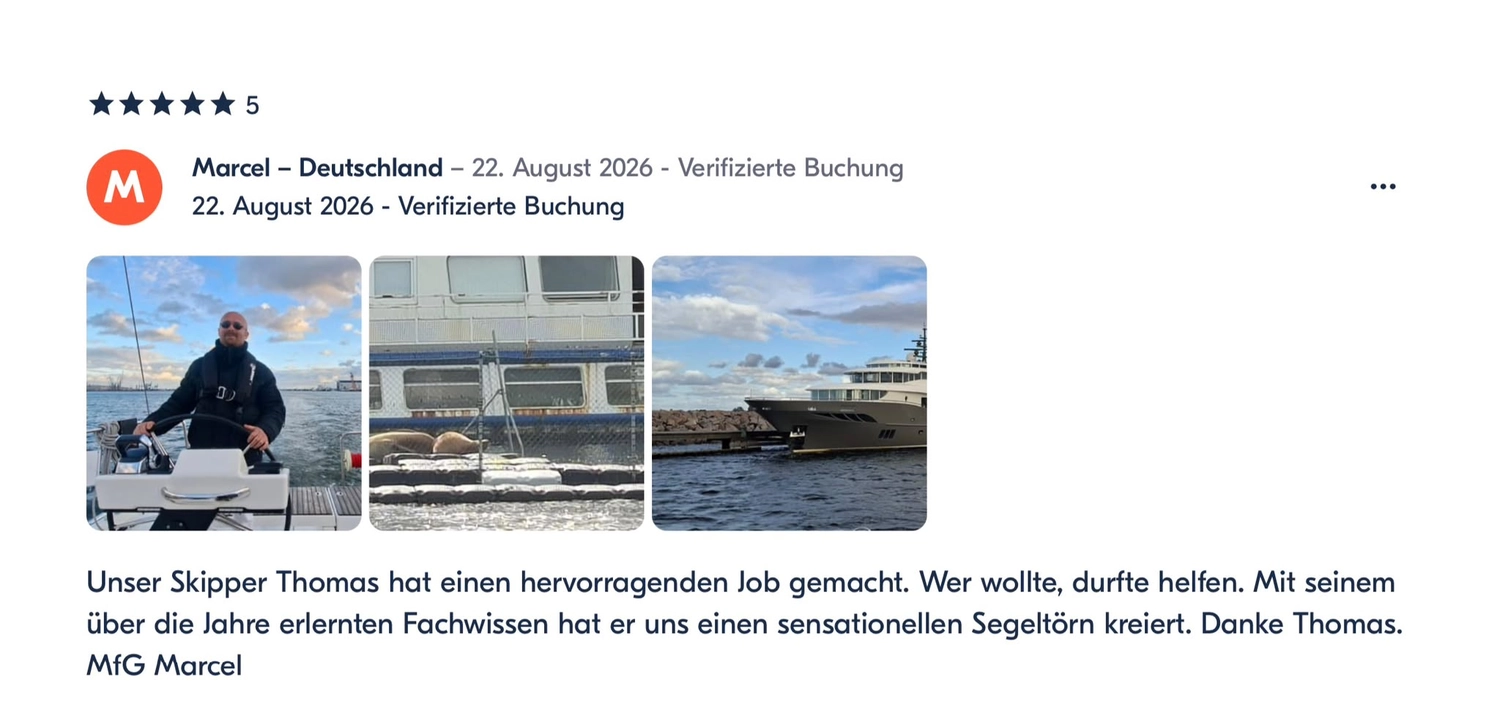 Successful Sailing - Kundenbewertung Bild